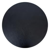 pigu lt valgomojo stalai - Valgomojo stalas Home4you Luxembourg, juodas, 100 cm x 100 cm x 75 cm - 3 nuotrauka