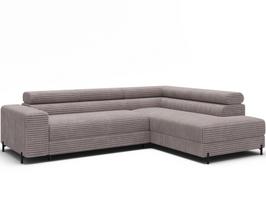 sofa lova 200 - Kampinė sofa-lova Colesio, smėlinė (Beige), dešininė, 200 x 274 cm x 93 cm - 7 nuotrauka