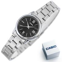 moterisko laikrodziai - Casio LTP-V002D-1B3UDF Su Dėžute (With Box) - 2 nuotrauka
