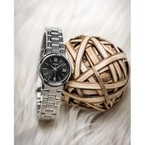 moterisko laikrodziai - Casio LTP-V002D-1B3UDF Su Dėžute (With Box) - 8 nuotrauka