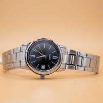 moterisko laikrodziai - Casio LTP-V002D-1B3UDF Su Dėžute (With Box) - 9 nuotrauka