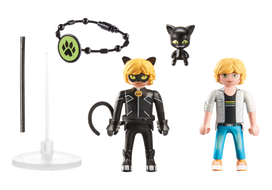 cat noir - Playmobil Miraculous: Adrien & Cat Noir 71337 - 6 nuotrauka