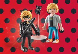 cat noir - Playmobil Miraculous: Adrien & Cat Noir 71337 - 7 nuotrauka