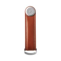 raktas - Odinis raktų pakabukas Cognac / Tan - 3 nuotrauka