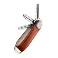raktas - Odinis raktų pakabukas Cognac / Tan - 4 nuotrauka
