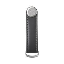 raktu odinis pakabukai - Odinis raktų pakabukas Charcoal / Grey - 3 nuotrauka