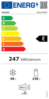 ermitazas saldytuvai - HISENSE RB435N4BFE - 2 nuotrauka