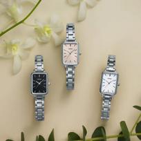 casio laikrodis silver - Casio LTP-V009D-1E Sidabrinis (Silver) + Dėžutė - 5 nuotrauka