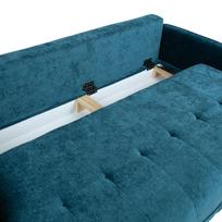 sofa lova home4you - Sofa-lova Home4you Sarita, žalia, 212 x 94 cm x 85 cm - 4 nuotrauka