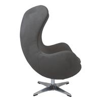 senukai foteliai - Fotelis Home4you Grand Star 39066, pilkas, 87 cm x 78 cm x 104 cm - 2 nuotrauka