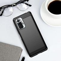 xiaomi note 10 deklas - Carbon Dėklas Xiaomi Redmi Note 10 5G - Juodas (Black) - 3 nuotrauka