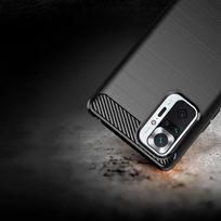 xiaomi note 10 deklas - Carbon Dėklas Xiaomi Redmi Note 10 5G - Juodas (Black) - 4 nuotrauka