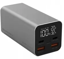 GoGEN PB200009S 20000mAh, 65W, sidabrinis