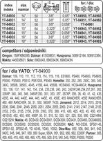 grandine pjuklui 325 64 - Pjovimo juosta 15" .325" 0,058" 64 (YT-84934) - 2 nuotrauka