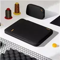 cases kompiuteriui - Tomtoc Sleeve Kit 13" Juoda (Black) - 2 nuotrauka