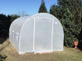 siltnamiai 3x8 - Armuota šiltnamio plėvelė, 3x8 m, balta - 2 nuotrauka