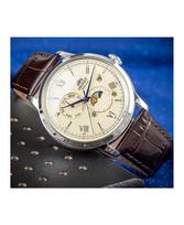 orient classic automatic - Orient Classic Bambino 2nd Generation RA-AK0803Y30B Su Saule ir Mėnuliu (Sun & Moon) - 3 nuotrauka