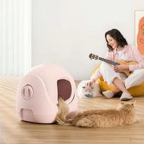 ismanus tualetas kaciu - CATLINK BayMax Scooper SE Rožinis (Pink) - 17 nuotrauka