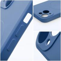 telefono kameros apsauga - OEM Silicone Mag Cover dėklas Samsung Galaxy A37 mėlynas (Blue) - 8 nuotrauka