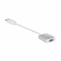 vga kabelis - Club 3D DisplayPort To VGA Active Adapter 0.25m White - 3 nuotrauka
