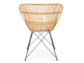 senukai kedes - Halmar K335 Chair Natural - 7 nuotrauka