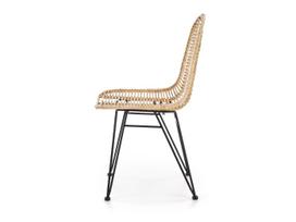 kede rotangu - Halmar K337 Chair Natural - 7 nuotrauka