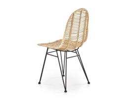 kede rotangu - Halmar K337 Chair Natural - 8 nuotrauka