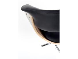 baro kedes taburete - Baro kėdė Halmar H-45 Light Oak/Black, 1 vnt. - 3 nuotrauka