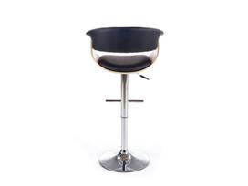 baro kedes taburete - Baro kėdė Halmar H-45 Light Oak/Black, 1 vnt. - 4 nuotrauka