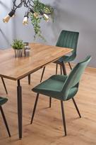 kojos valgomojo stalui - Halmar Ectension Table Cambell Natural Oak/Black - 7 nuotrauka