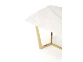 stalai top - Valgomojo stalas Clemente, baltas marmuras (White Marble), 160 cm x 90 cm x 76 cm - 4 nuotrauka