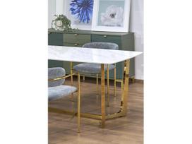 stalai top - Valgomojo stalas Clemente, baltas marmuras (White Marble), 160 cm x 90 cm x 76 cm - 11 nuotrauka