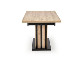 artisan stalas - Random RTV-K, juodas/ąžuolo, 180 cm x 40 cm x 52 cm - 6 nuotrauka
