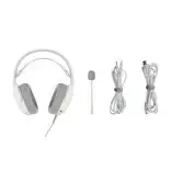 zaidimu ausines - QPAD GAMIAC HS71 White (Balta) - 2 nuotrauka
