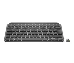 mini klaviatura - Logitech MX Keys Mini RUS, Belaidė, Graphite - 4 nuotrauka