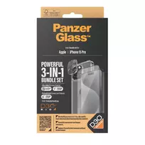 screen protector iphone 15 - PanzerGlass "D3O Hardcase + Screen Protector UWF+ Lens iPhone 15 Pro" - 4 nuotrauka
