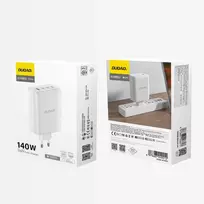greito ikrovimo laidas - Dudao įkroviklis - baltas 40EU USB-A / 3xUSB-C PD 140W - 2 nuotrauka