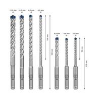10 16 - Bosch Expert SDS plus-7X grąžtų rinkinys 7 vnt. (2608900195) - 7 nuotrauka