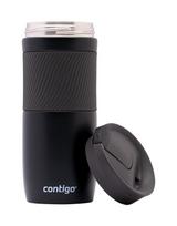 contiga - Termopuodelis Contigo Byron, 0.47 l, juoda sp. - 4 nuotrauka