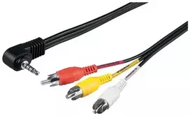 rca 3.5mm - OEM Audio-Video 3.5mm/RCA 1.5m - 2 nuotrauka