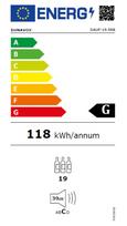 vyno saldytuvai - Dunavox Flow-19 DAUF-19.58B - 2 nuotrauka
