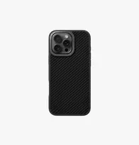 iphone 16 pro max case - UNIQ "Keva Max Case Magclick iPhone 16 Pro" Carbon - 3 nuotrauka