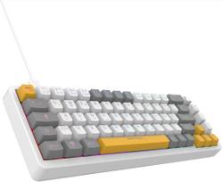 INCA Gaming Keyboard RGB Red Switch USB Mechanical 2,00m White (IKG-457)