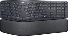 logitech keyboard - Logitech K860 Ergo Bluetooth Klaviatūra, Grafitas (Graphite) - 1 nuotrauka