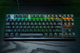 he klaviatura - Razer Huntsman V3 HE Magnetic Tenkeyless 8KHz Juoda (Black) - 1 nuotrauka