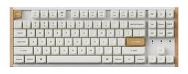 Keychron K8H-Q1 Wireless Žaidimų Klaviatūra Balta (White)