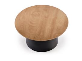 kavos staliukai 70 70 - Kavos staliukų komplektas Malomi, ruda sp./juoda sp., 50 - 70 cm x 70 cm x 36 - 45 cm, 2 vnt. - 4 nuotrauka