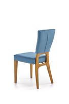valgomojo kedes melynos - Halmar Wenanty Chair Honey Oak/Marine - 7 nuotrauka