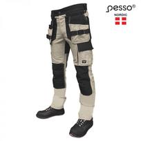 Darbo kelnės vyrams Pesso Uranus, smėlio (Beige), C54 dydis