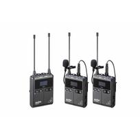 wireless lavalier microphone - Godox UHF Wireless & Lavalier Microphone dubbelkit (2x TX1 /1x RX1 /2x LMS 12 AXL) - 2 nuotrauka